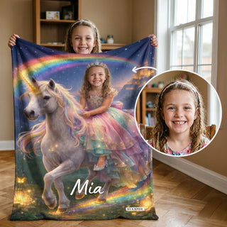 Personalized Blanket "Princess"