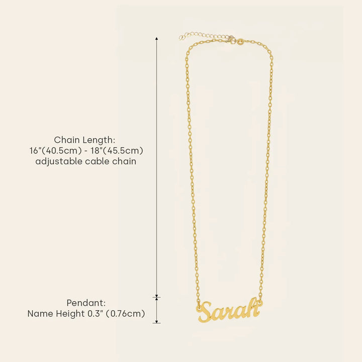 Personalized Necklace "Name"