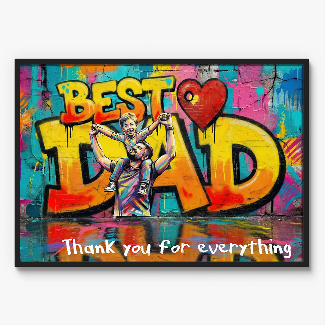 Personalized Poster Love "DAD"