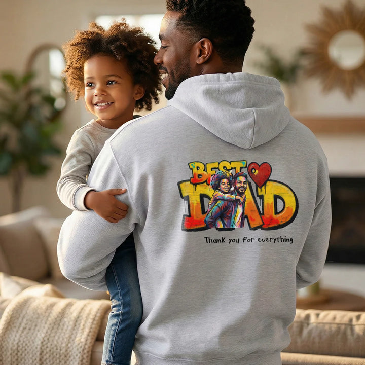Personalized Hoodie Love "DAD"