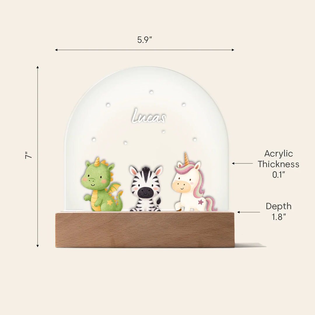 Personalized "Dream Animal" Night Light