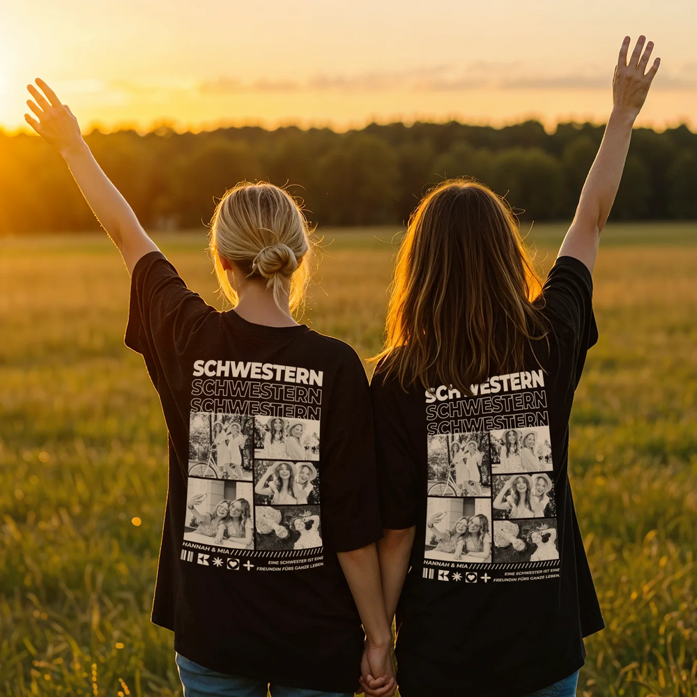 Personalisiertes T-Shirt "SCHWESTERN"