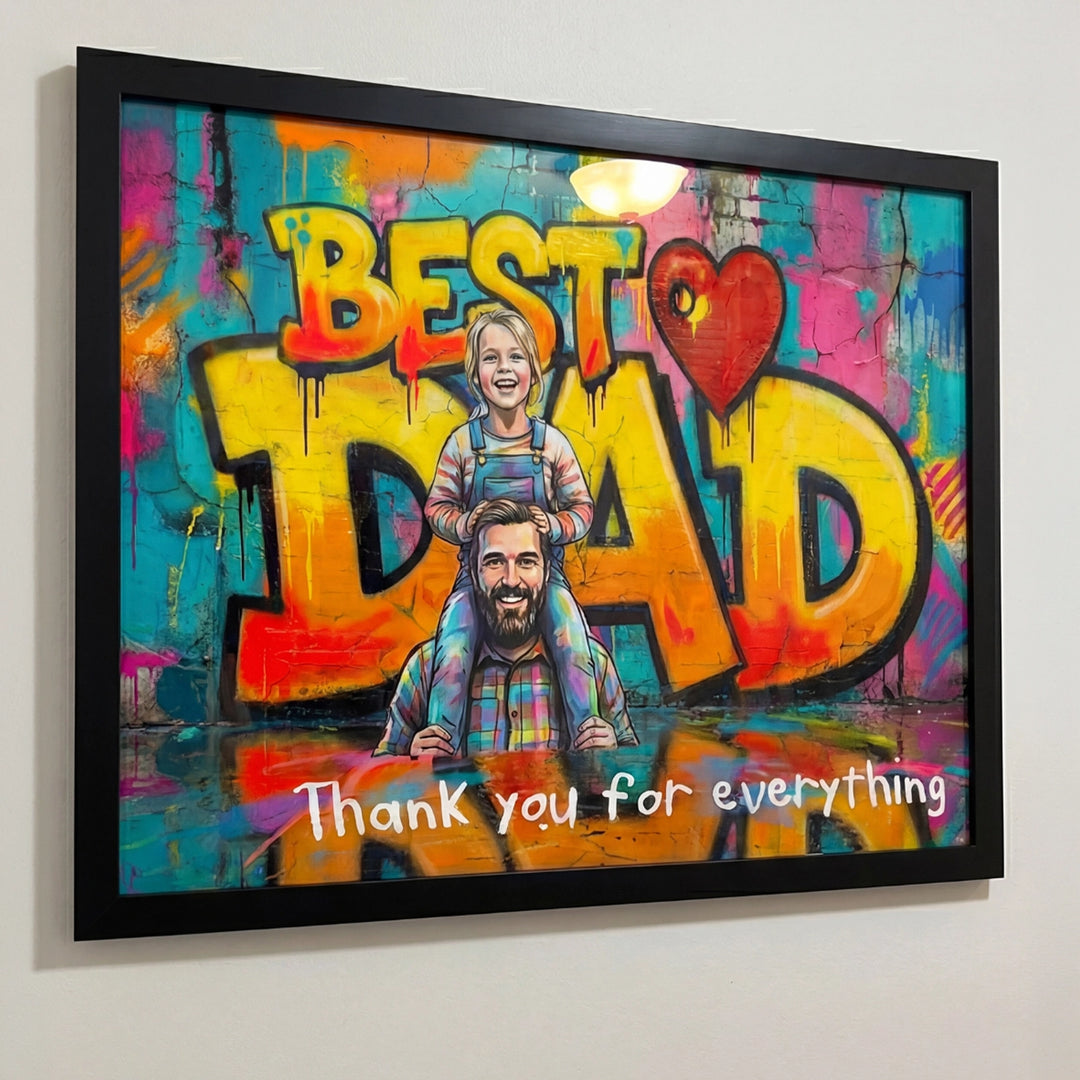 Personalized Poster Love "DAD"