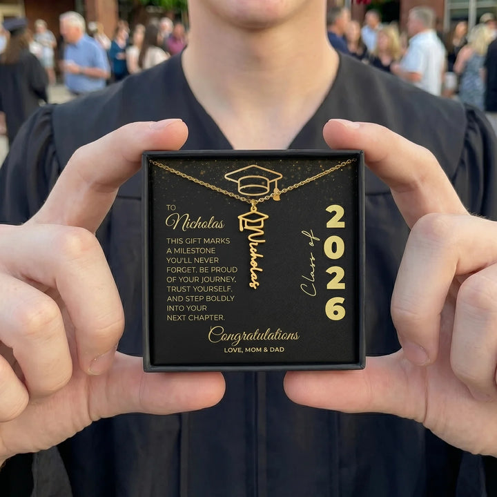 Personalized Necklace "Graduation"