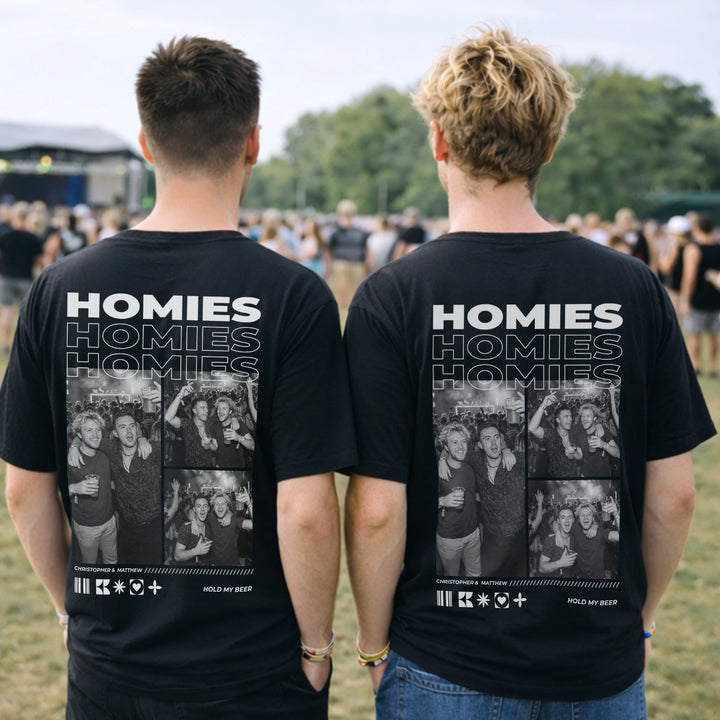 Personalized T-Shirt "Drinkbuddies"