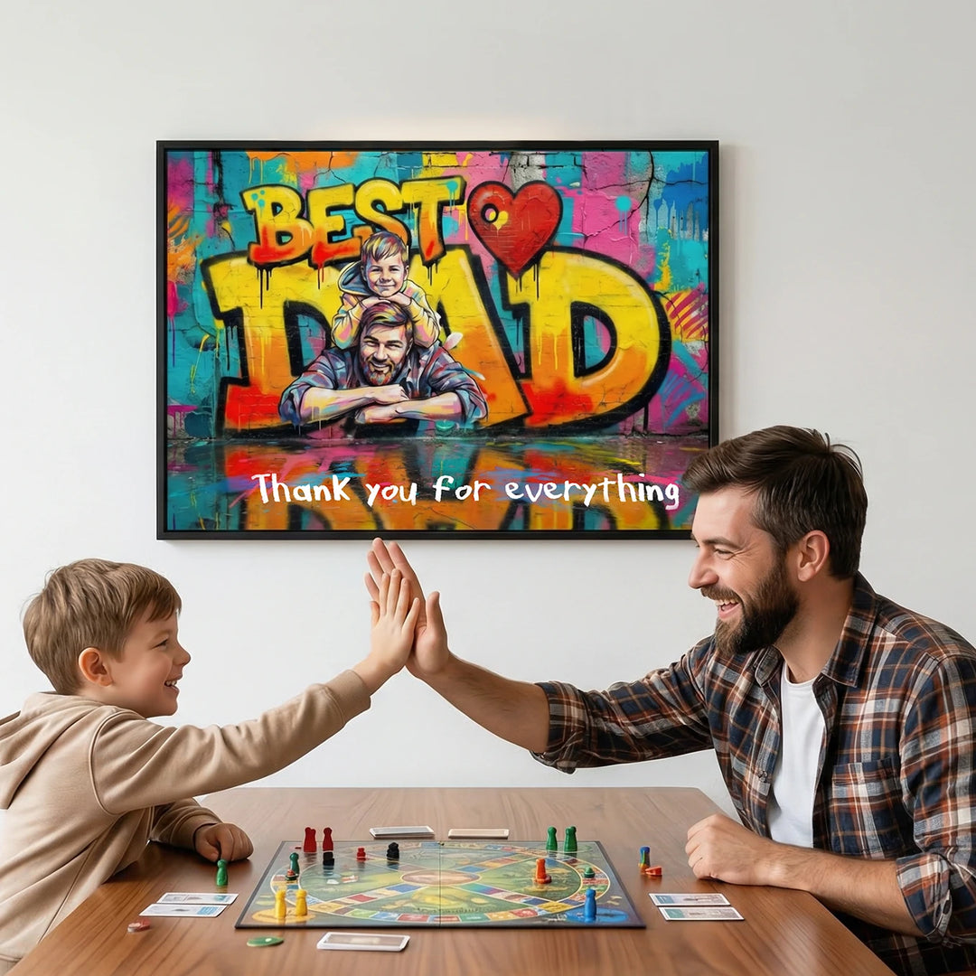 Personalized Poster Love "DAD"