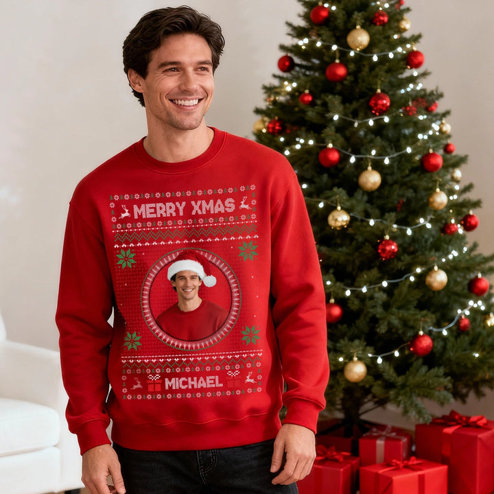 Personalized Christmas Sweater "Your Photo"