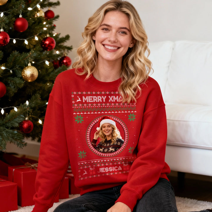 Personalized Christmas Sweater "Your Photo"