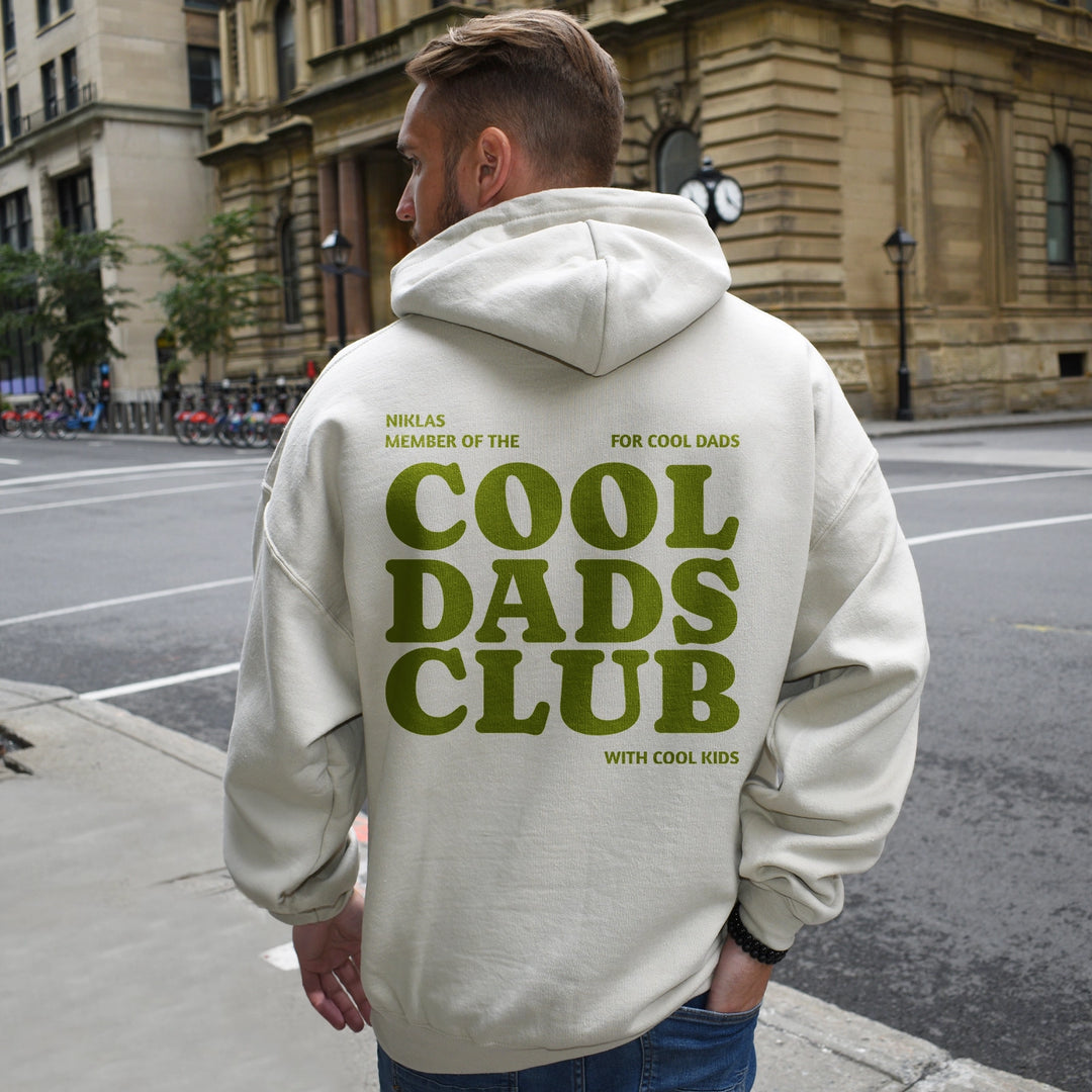Personalisierter Hoodie "Cool Dads Club"