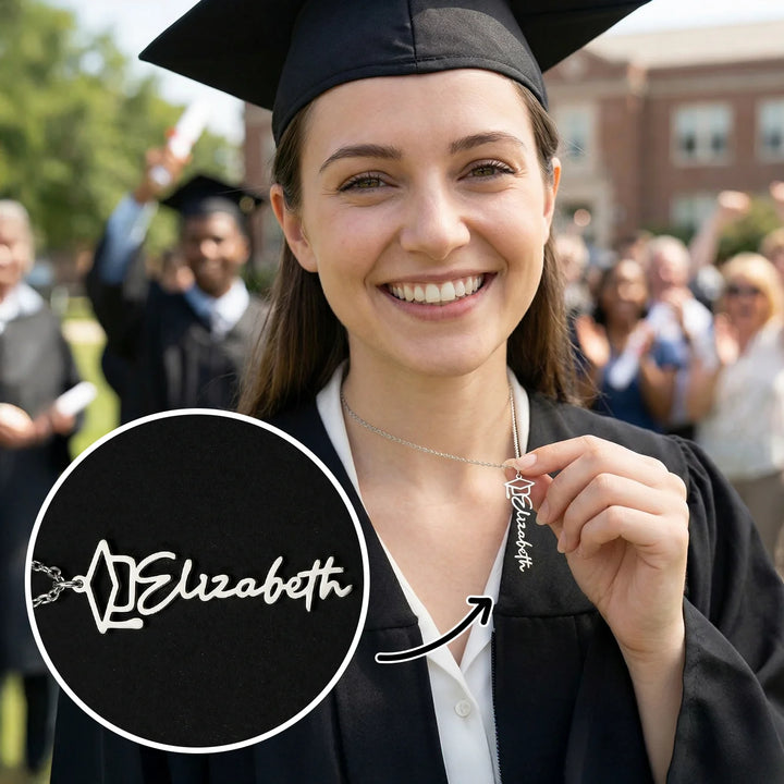 Personalized Necklace "Graduation"