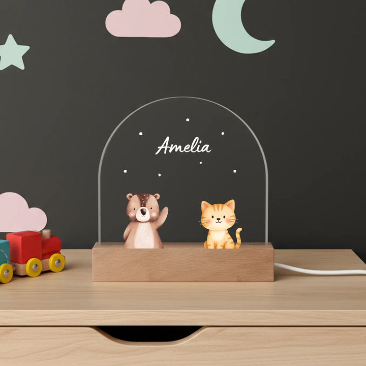 Personalized Night Light "Dream Animal"