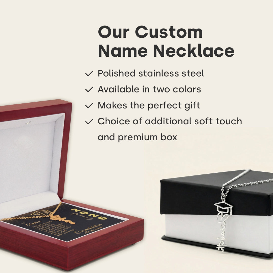 Personalized Necklace "Graduation"