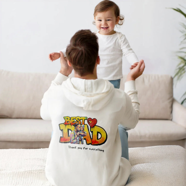 Personalized Hoodie Love "DAD"