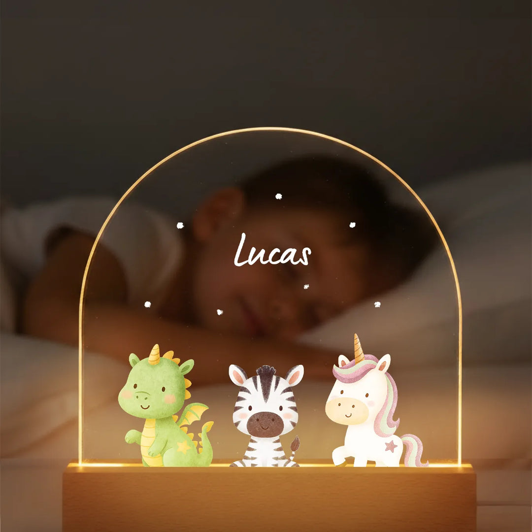 Personalized Night Light "Dream Animal"