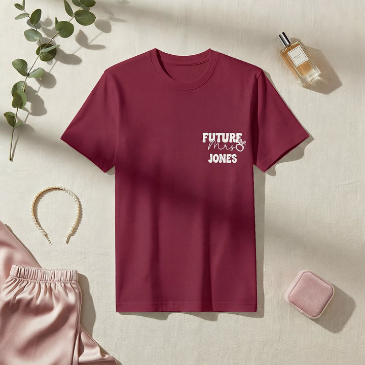 Personalized Oversized T-Shirt "In My Engaged Era"