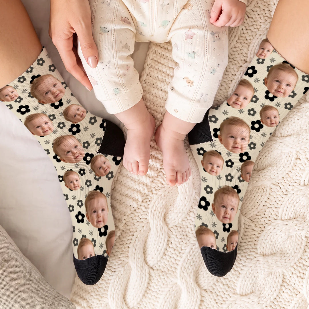Personalized Socks "Photo Baby"