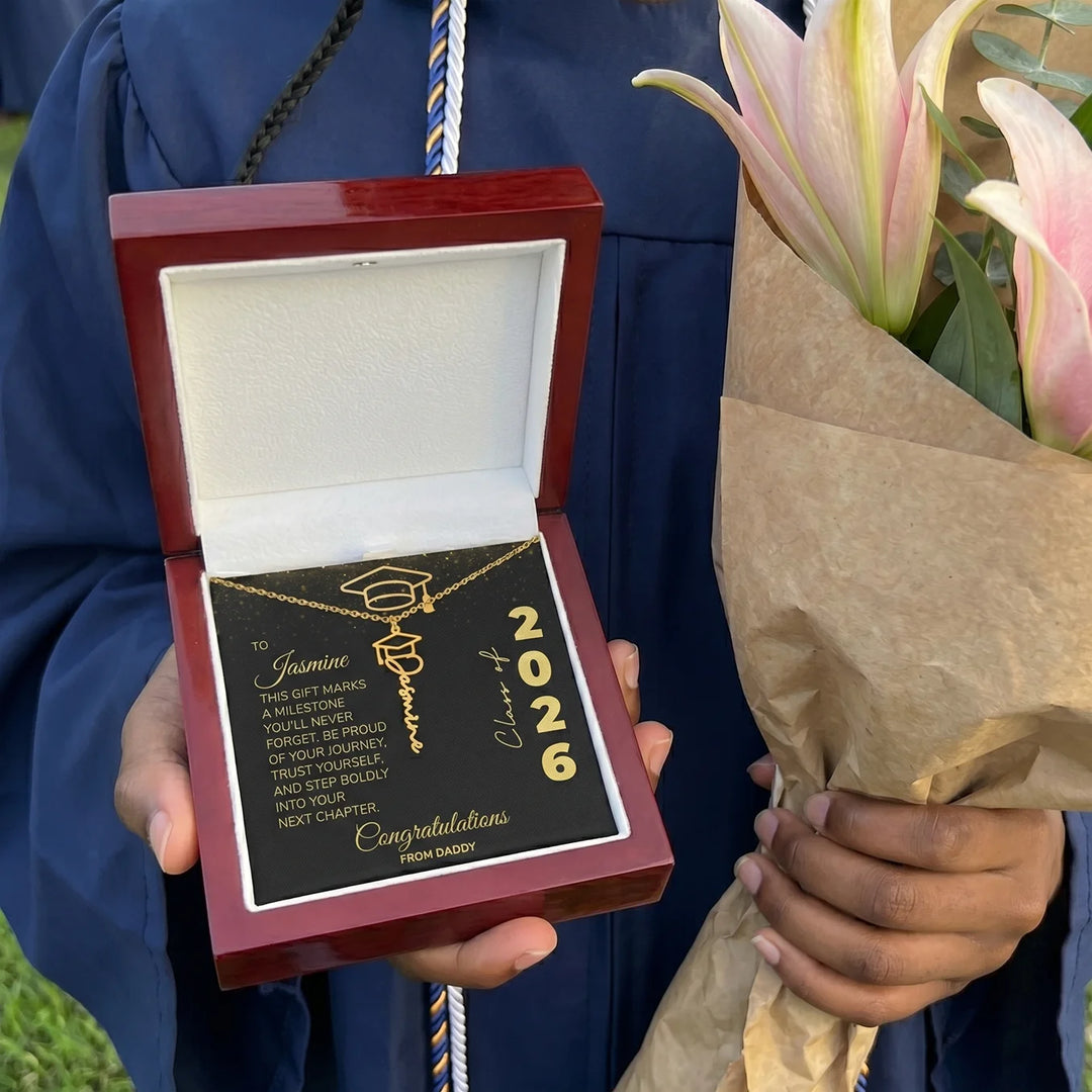 Personalized Necklace "Graduation"