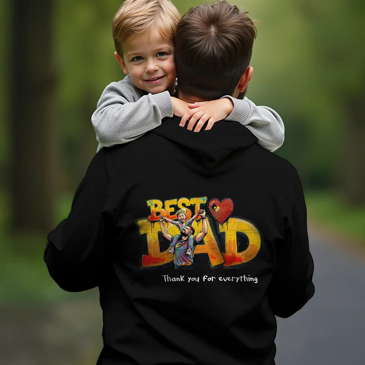 Personalized Hoodie Love "DAD"