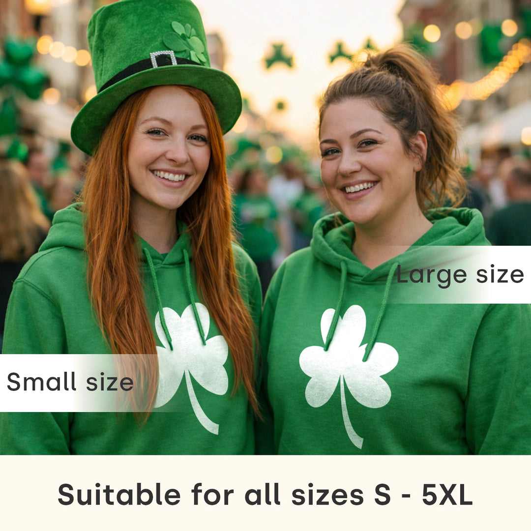 Personalized St. Patrick’s Day Hoodie "Jersey"