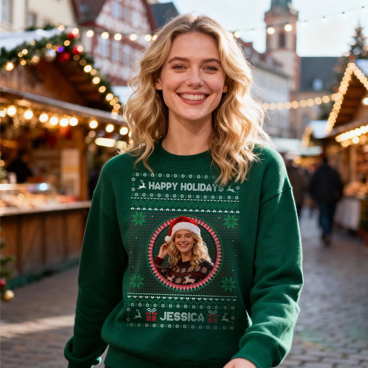Personalized Christmas Sweater "Your Photo"