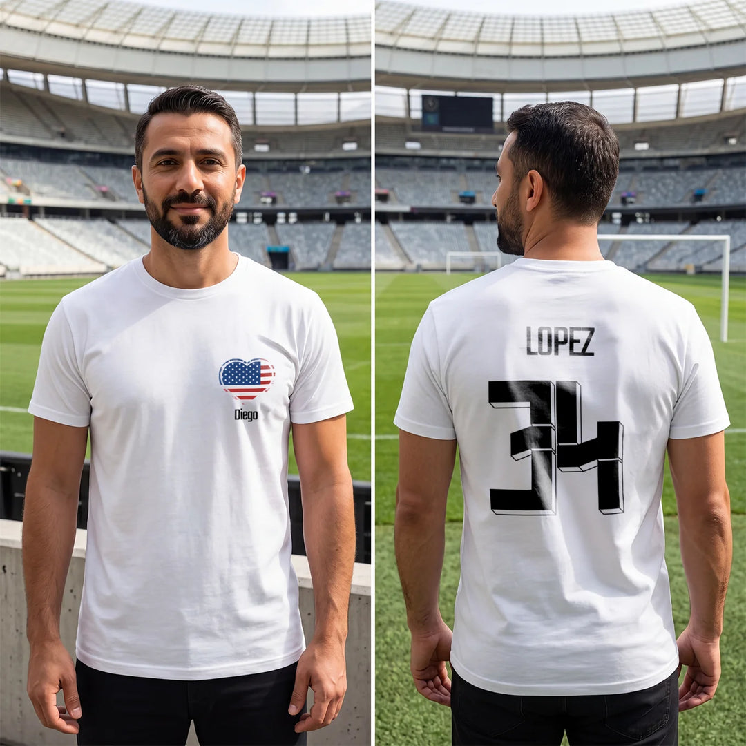 Personalized Soccer Shirt "World Cup"