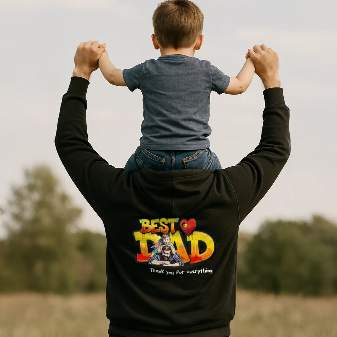 Personalized Hoodie Love "DAD"