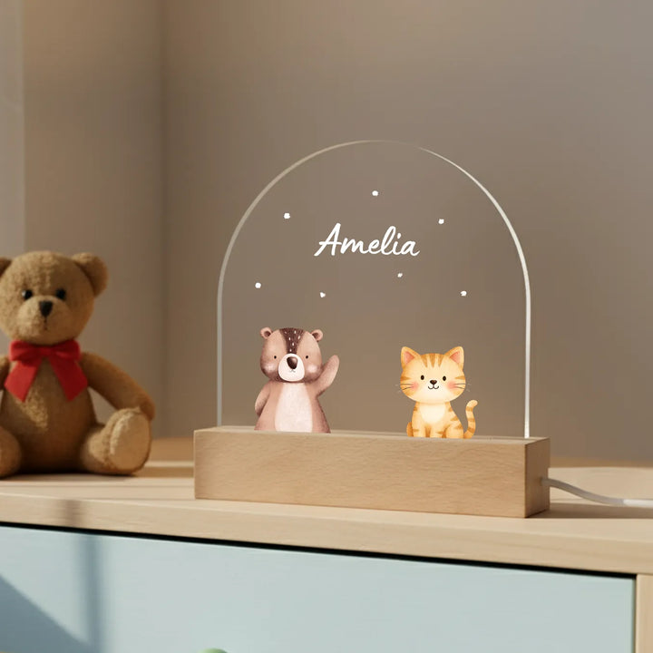 Personalized Night Light "Dream Animal"