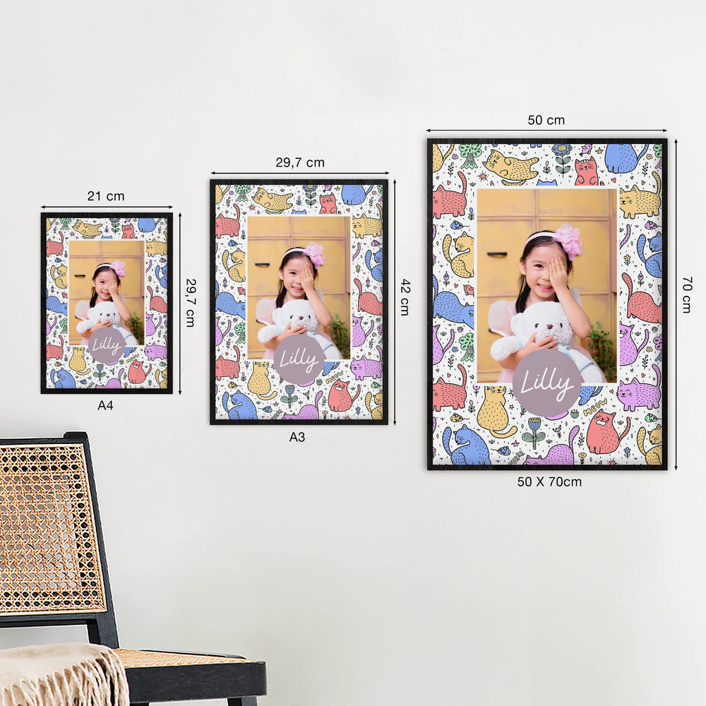 Personalisiertes Ausmalposter