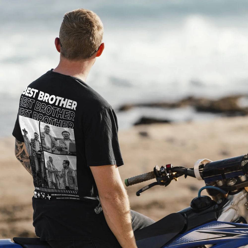 Personalisiertes T-Shirt "BRUDER"