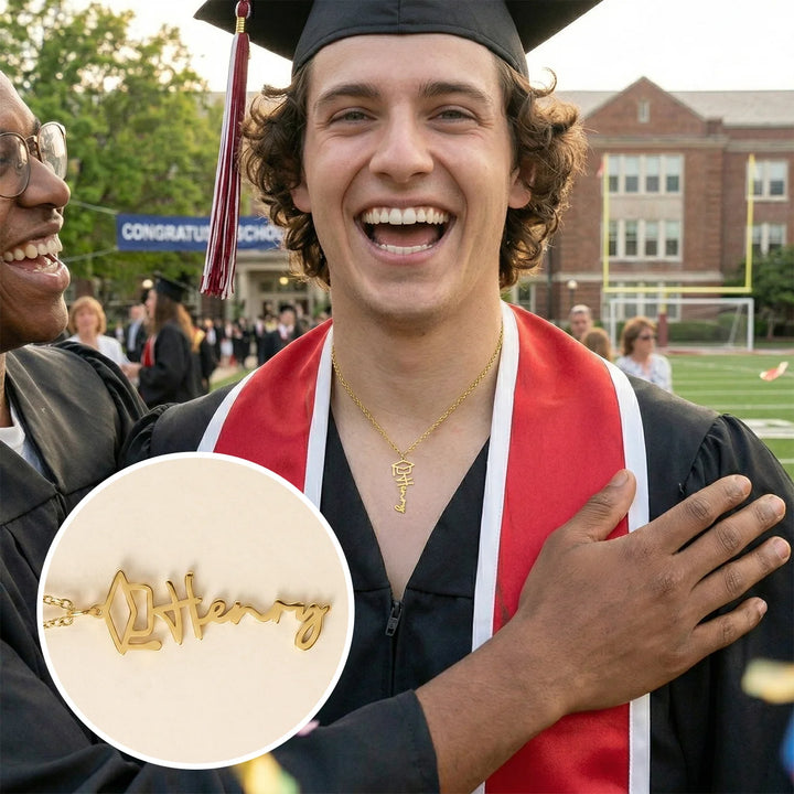 Personalized Necklace "Graduation"