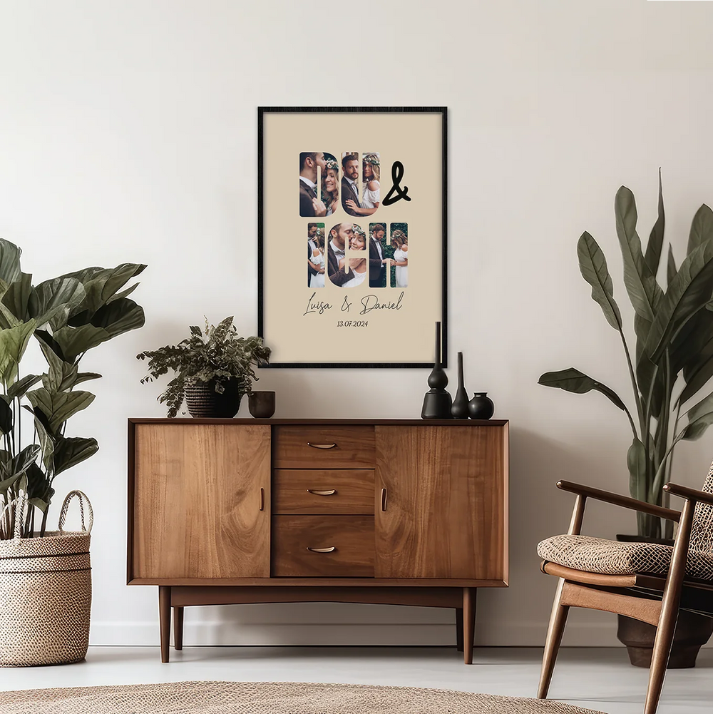 Personalisiertes Poster "Du & Ich"