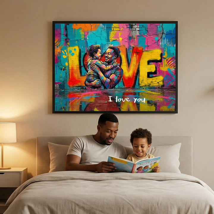 Personalized Poster Love "DAD"