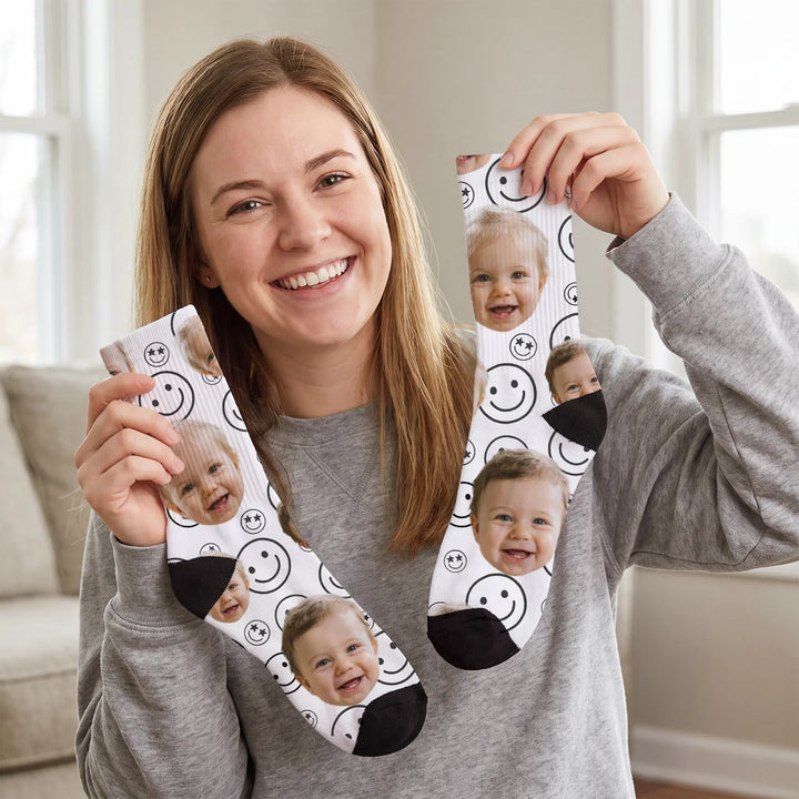 Personalized Socks "Photo Baby"