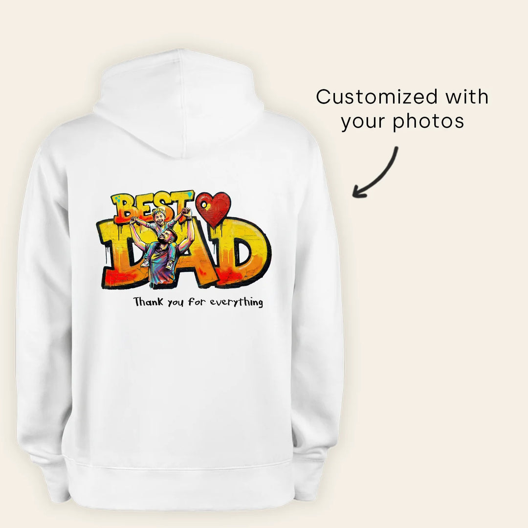 Personalized Hoodie Love "DAD"