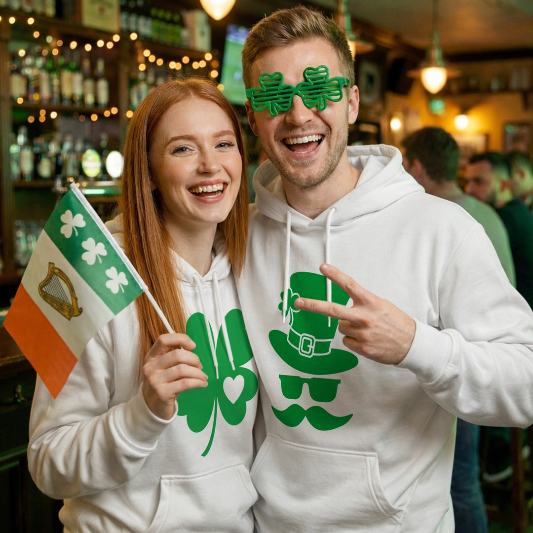 Personalized St. Patrick’s Day Hoodie "Jersey"