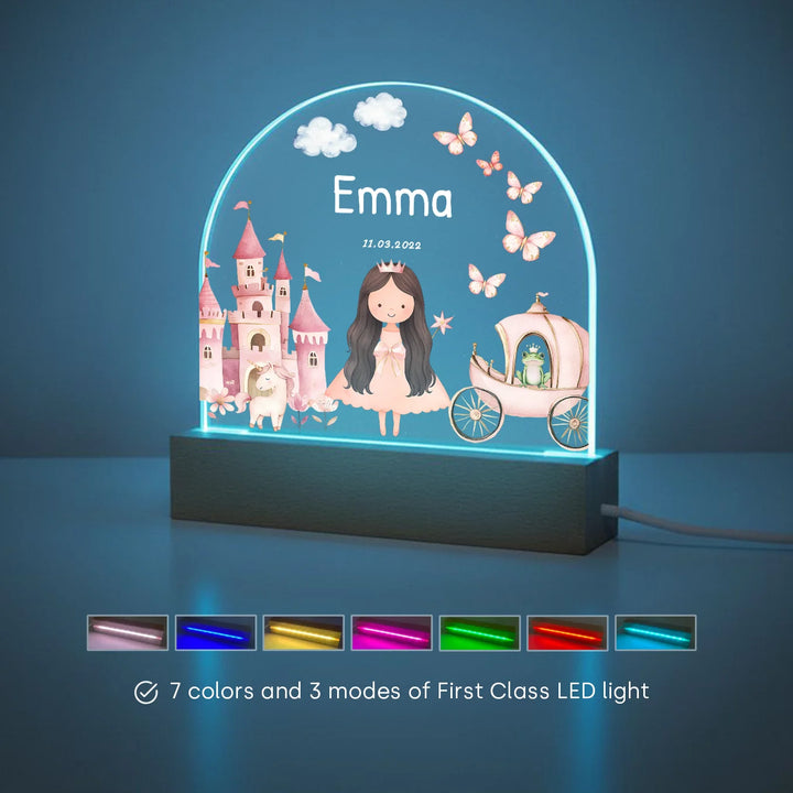 Personalized Night Light "Princess Dream"