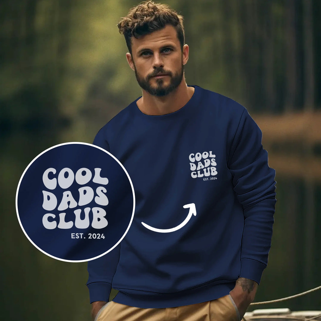 Personalisierter Sweater "Cool Dads Club"
