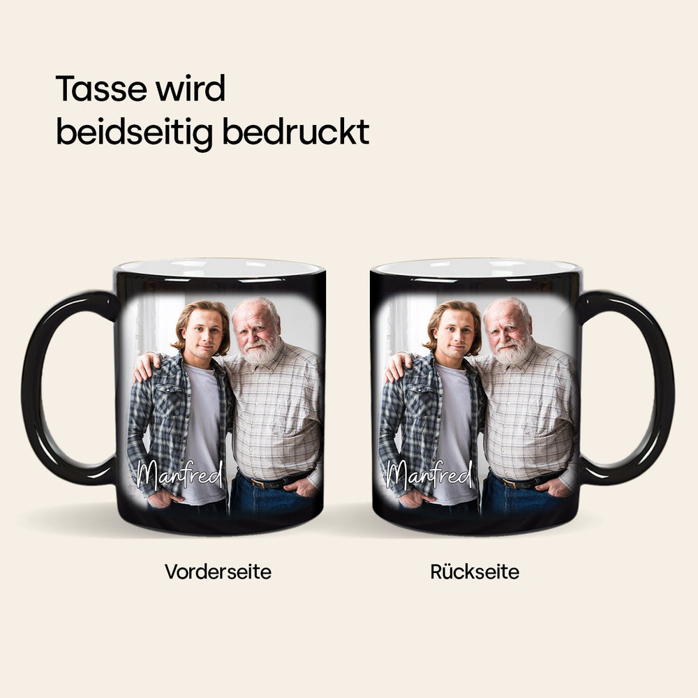 Personalisierte Zaubertasse "Papa"