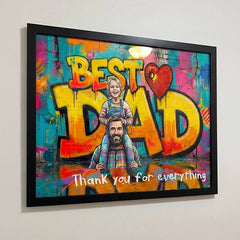 Personalized Poster Love "DAD"