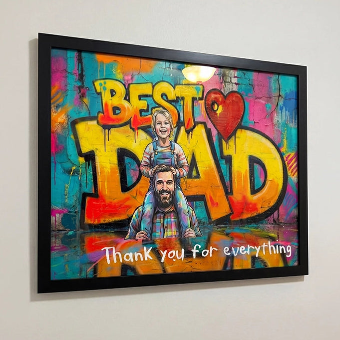 Personalized Poster Love "DAD"