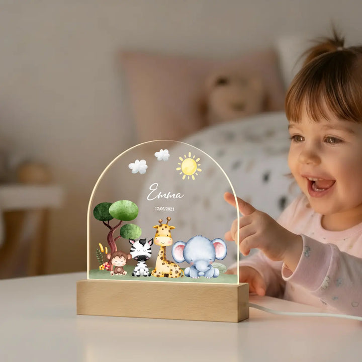 Personalized Nightlight "Safari"