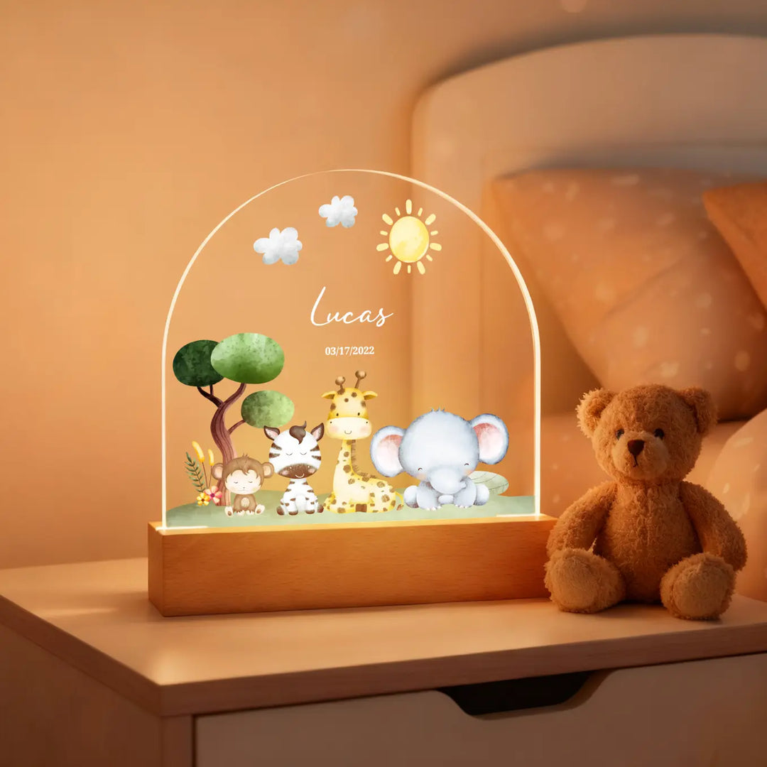Personalized Nightlight "Safari"