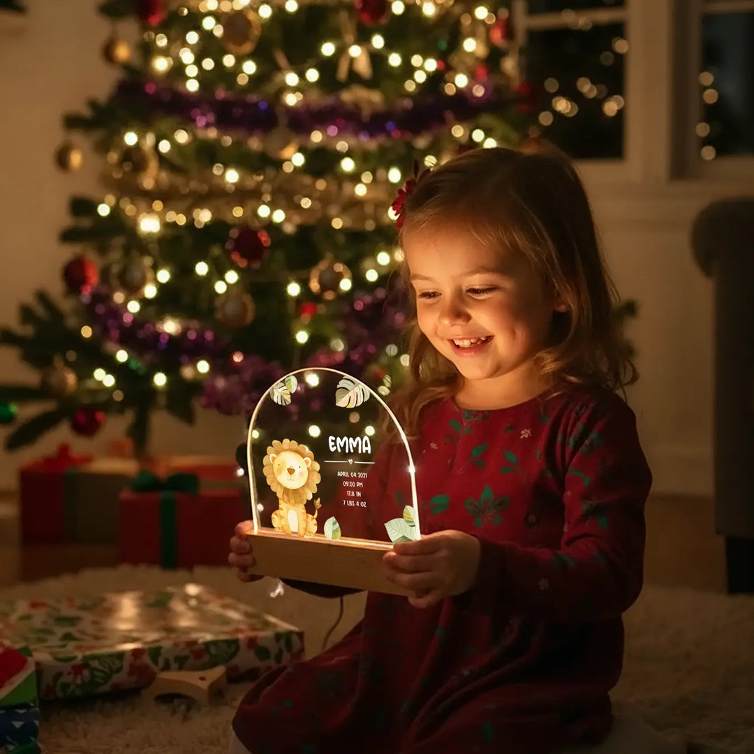 Personalized Night Light "Favorite Animal"