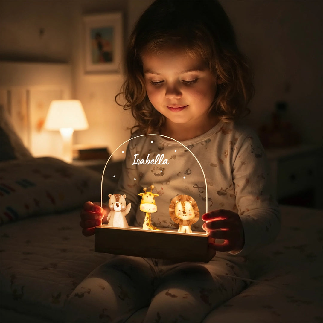 Personalized Night Light "Dream Animal"