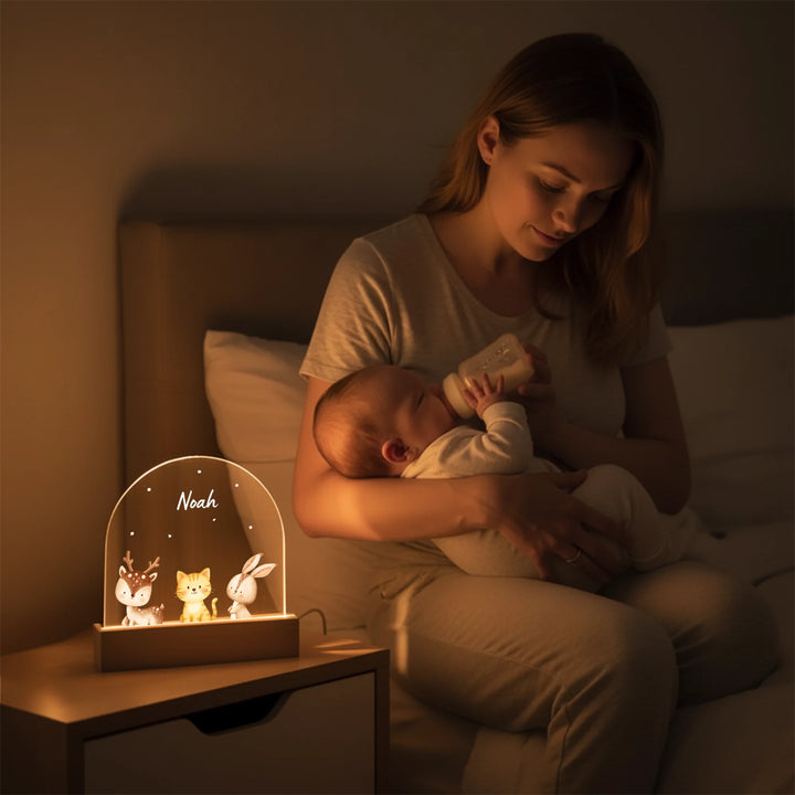 Personalized Night Light "Dream Animal"