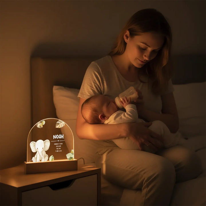 Personalized Night Light "Favorite Animal"