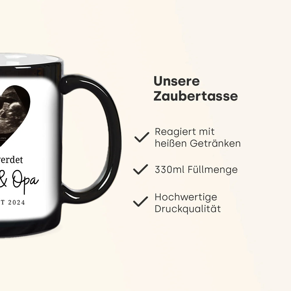 Zaubertasse "Herz Foto"