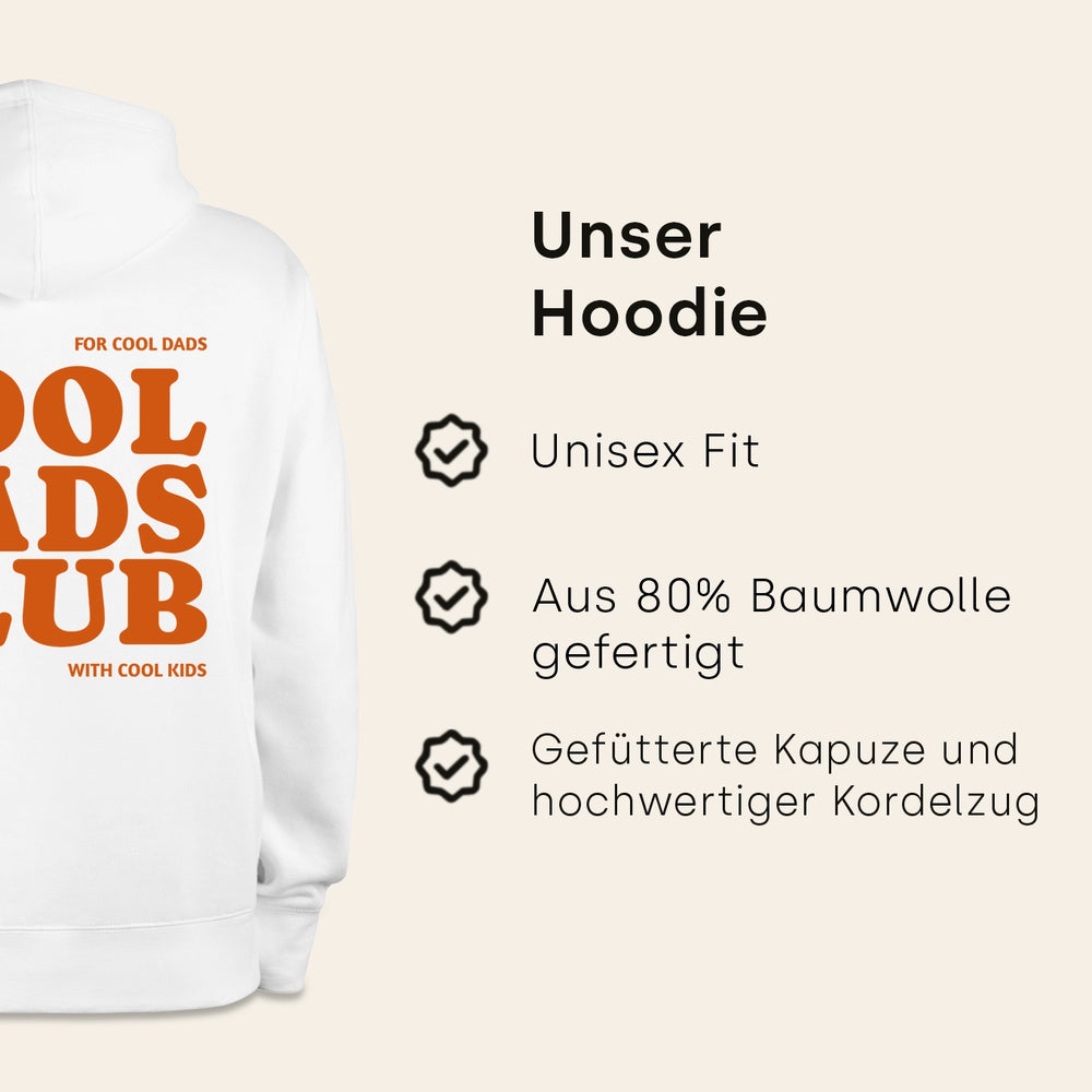 Personalisierter Hoodie "Cool Dads Club"