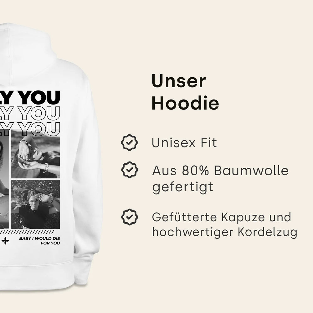 Personalisierter Hoodie "Only You"