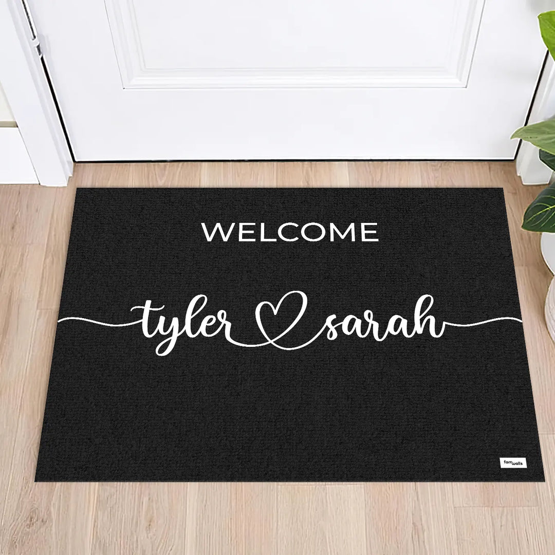 Personalized Doormat "Your Names"